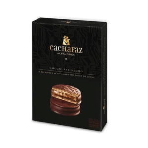Cachafaz Alfajor negro 6 unidades