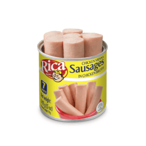 Rica Chicken Vienna Salchicha Can 48 x 142 G