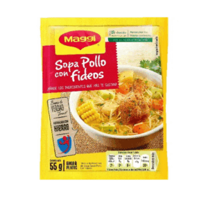 Sopa Maggi de pollo con fideo 54g