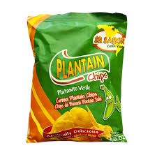 Su Sabor Plantain Chips 3oz green