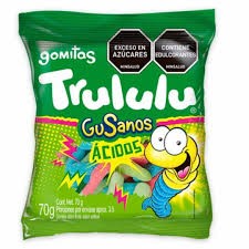 Trululu gommitas acidos 2.46 oz