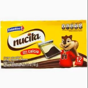 Nucita crema con avellanas 168 g (12 unidades)